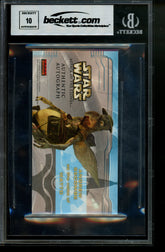 2002 Star Wars Attack the Clones Autograph Andrew Secombe Watto Auto BGS 9/10